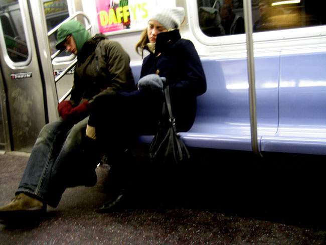 subway riders